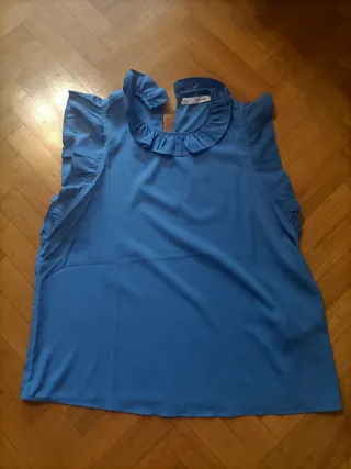 Blusa Sfera azul talla L