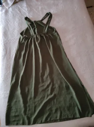 Vestido verde mujer