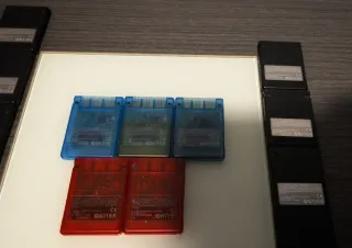 Súper lote x14 Memory Cards PS2 - También x unidad