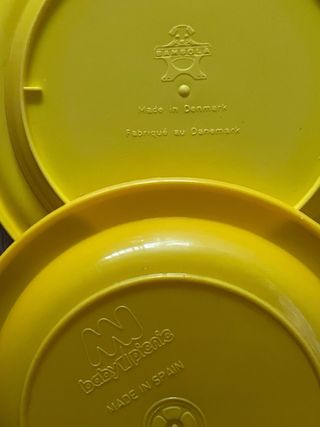 Juego de vajilla infantil