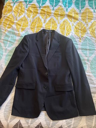 Chaqueta de vestir ZARA negra