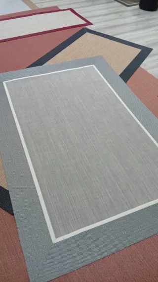 Alfombra Vinilo Premium Doble Cenefa