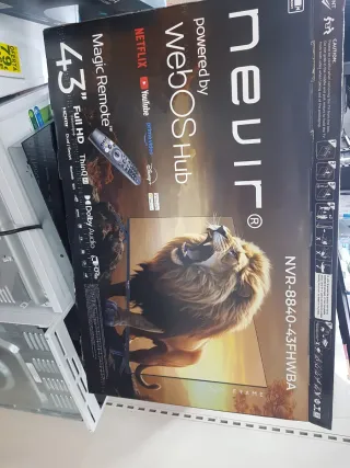 Smart TV NEVIR 43 Negro