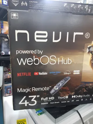 Smart TV NEVIR 43 Negro