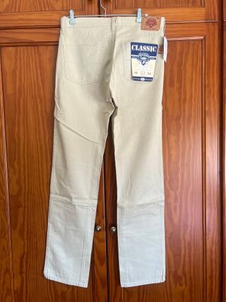 Pantalón verano Lois beige talla 34