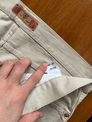 Pantalón verano Lois beige talla 34