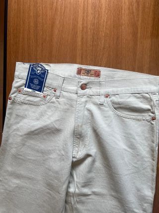 Pantalón verano Lois beige talla 34