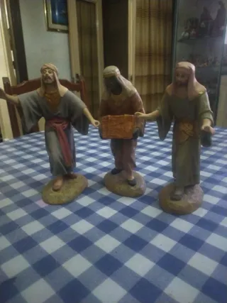 Figuras Belén Pajes de Olot Antiguas, serie 20,