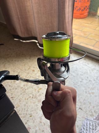 Carrete pesca 14000 aluminio nuevo