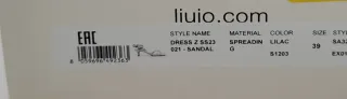 Sandali Liu Jo lilla donna n.39