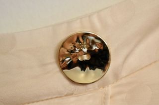 Falda larga Pedro del Hierro beige satinada