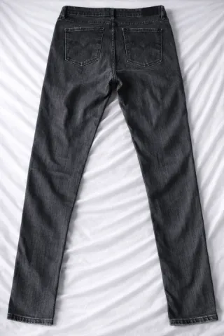 Jeans Levi's skinny grigio denim