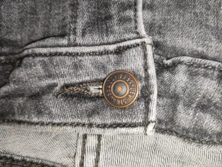 Jeans Levi's skinny grigio denim