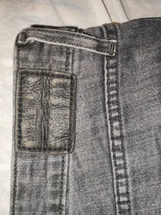 Jeans Levi's skinny grigio denim