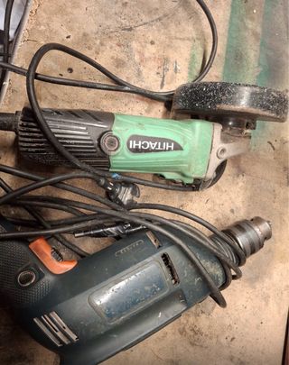Taladro y Radial Hitachi