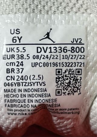 Nike Air Jordan 1 Mid Arancione Bianco