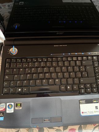 Ordenador portátil Acer negro/gris