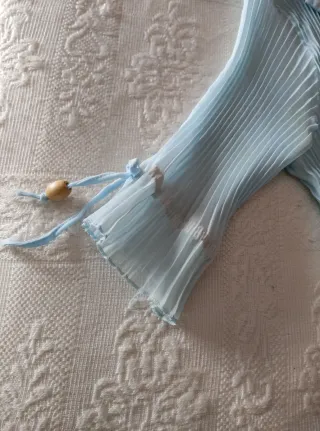 Blusa Hong Ma azul talla única