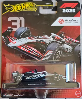 Hot Wheels MoneyGram Haas F1 Team 2025