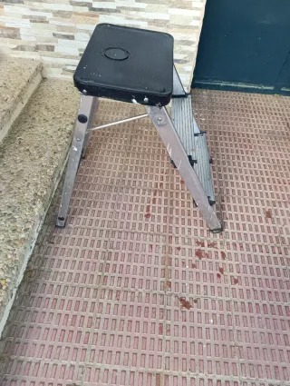 Escalera plegable 3 peldaños