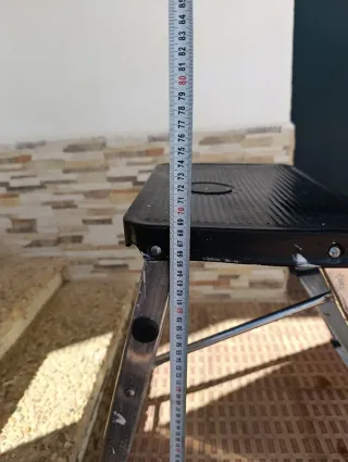 Escalera plegable 3 peldaños