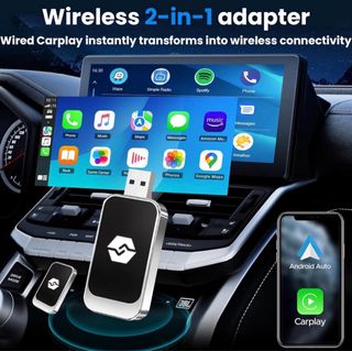 Adaptador CarPlay y Android Auto Inalámbrico