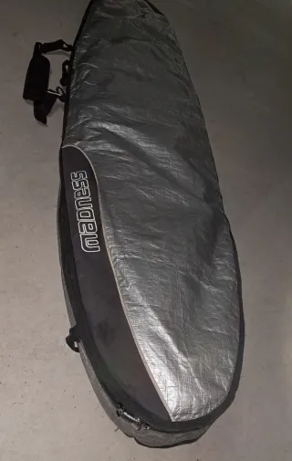 Tabla Surf Longboard Full&Cas Roja