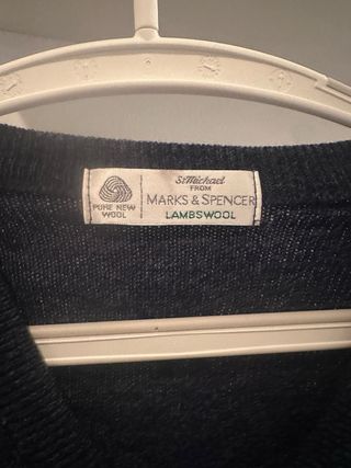 Jersey azul Marks & Spencer hombre