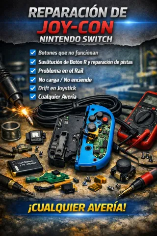 Reparación Joy-Con Nintendo Switch