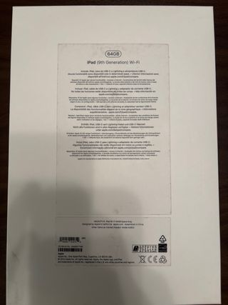 iPad 9ª Gen 2021 Space Gray