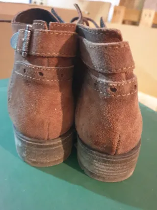 Botines de ante mujer talla 38