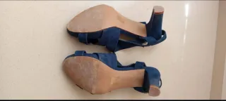 Zapatos tacón Marypaz azul Talla 37