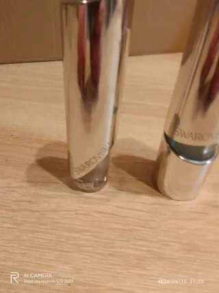 2 Botellas cristal (Vacías)de Swarovski