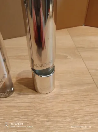 2 Botellas cristal (Vacías)de Swarovski