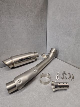 SUZUKI GSXR100RR SUPRESOR CATALIZADOR SEMICOLECTOR