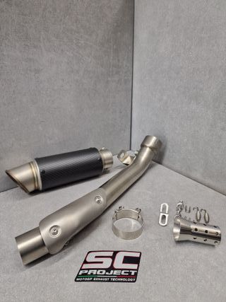 SUZUKI GSXR100RR SUPRESOR CATALIZADOR SEMICOLECTOR