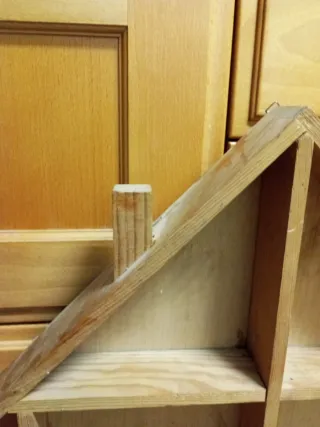 Casita de madera para adornos
