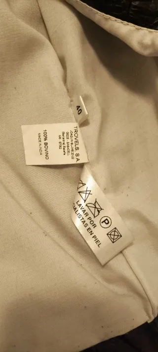 Chaqueta de Piel PODIVM Mujer Marrón