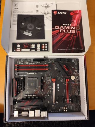 Placa Base MSI B450 Gaming Plus