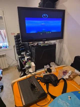 Consola Atari con 7 juegos