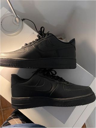 Nike Air Force 1 Low '07 Negras Talla 44