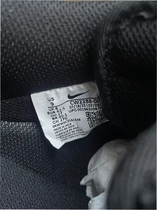 Nike Air Force 1 Low Talla 42.5 Negras