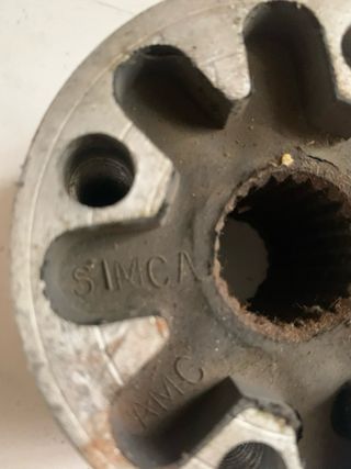 Seis Flectores de transmisión Simca 1000