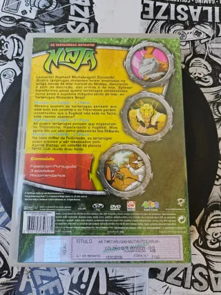 As Tartarugas Mutantes Ninja DVD - Colisão dos Mun