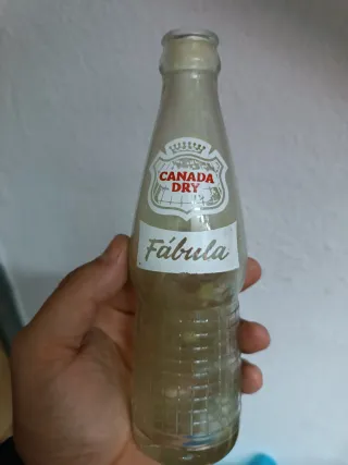 Botellas antiguas Canada Dry (2 unidades)