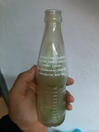 Botellas antiguas Canada Dry (2 unidades)