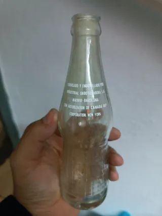 Botellas antiguas Canada Dry (2 unidades)