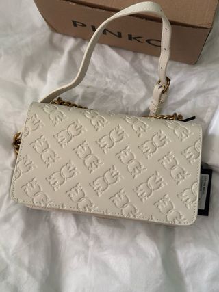 Borsa Pinko LOVE ONE MINI DC Bianca