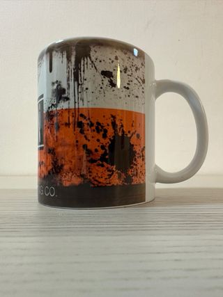 Taza Vintage Johnson Motor Oil Retro