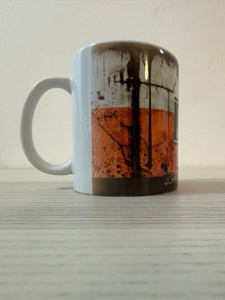 Taza Vintage Johnson Motor Oil Retro